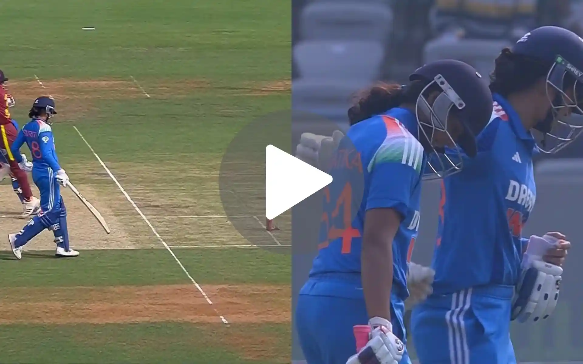 [Watch] Smriti Mandhana's Comical Running Leads To Disastrous Run-Out In IND Vs WI 2nd ODI